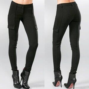 Theory Tobie Cotton W/ Eloquent Stretch Skinny Cargo Pants